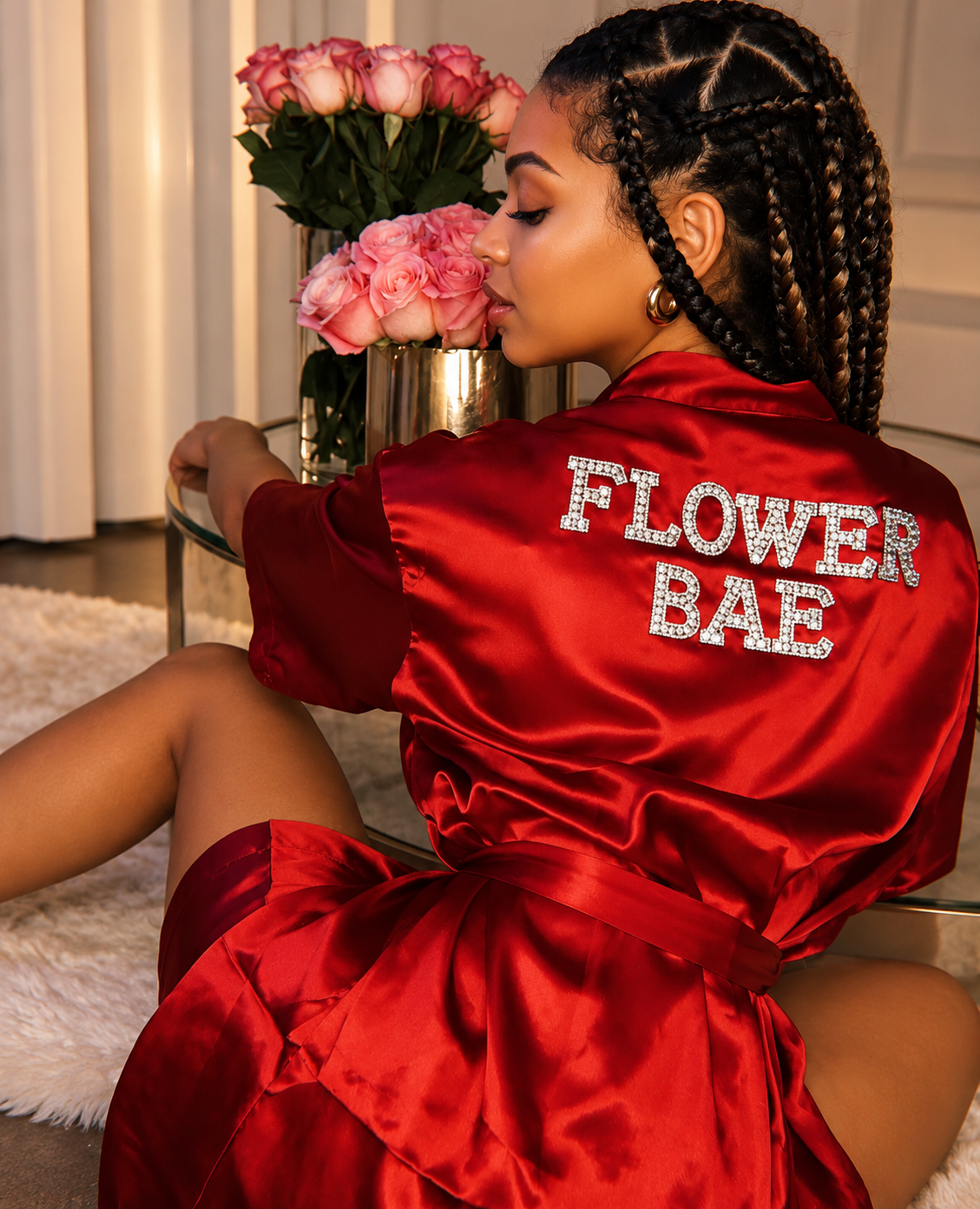 Personalized Satin Robe