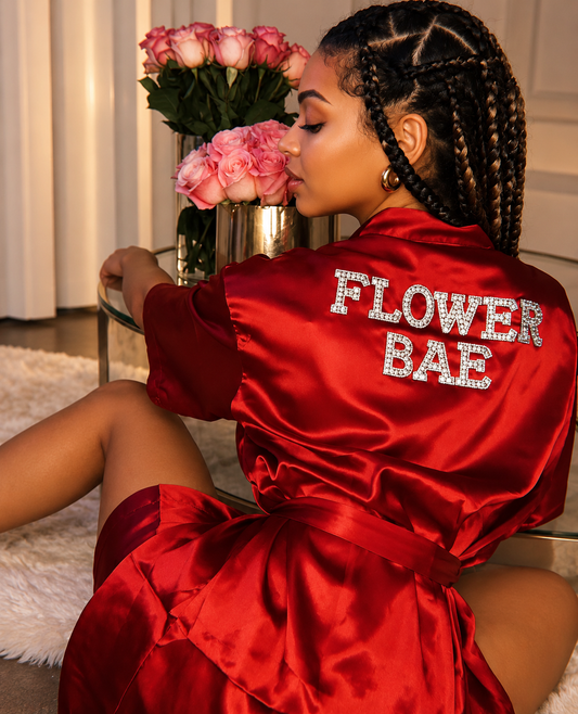 Personalized Satin Robe